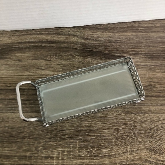 Intricate Silver Vanity Tray - Picture 5 of 13